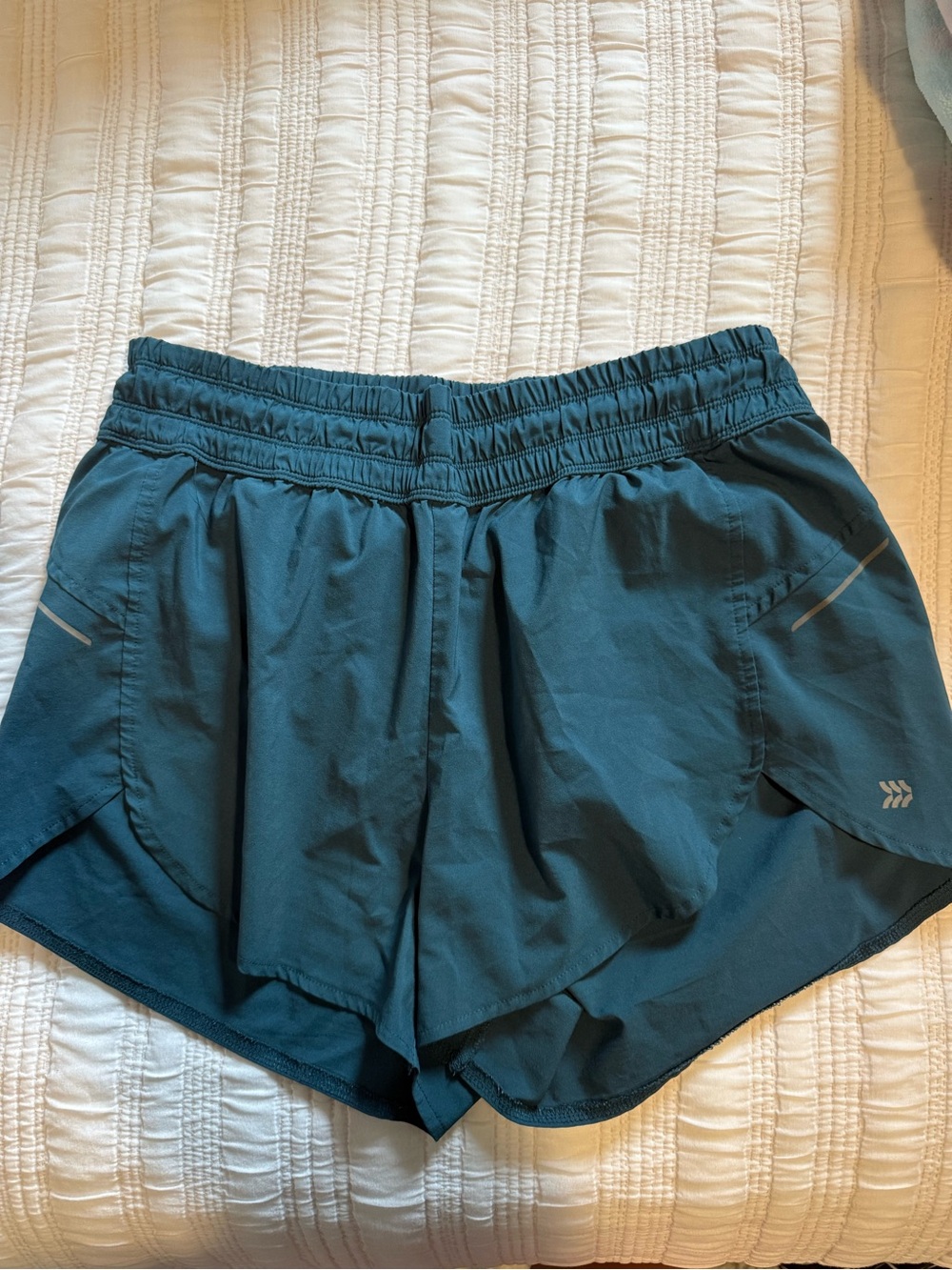 all in motion Teal Women's Athletic Running Shorts